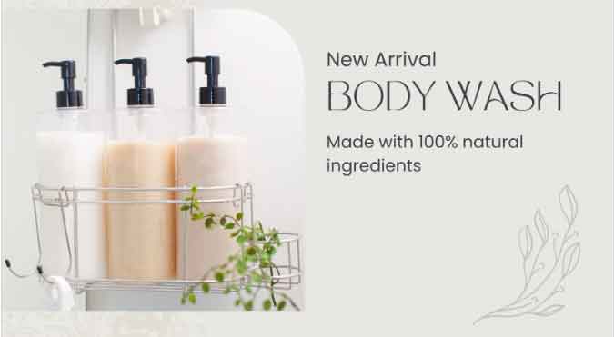 natural ingredient body wash